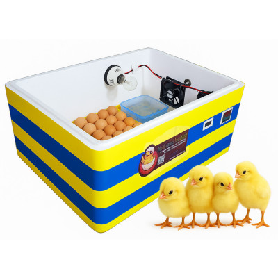 110 Egg Capacity AC 220V Incubator Semi Auto Cockshit Body Incubator for Bird, Chicken, Duck, Quail Egg Hatching