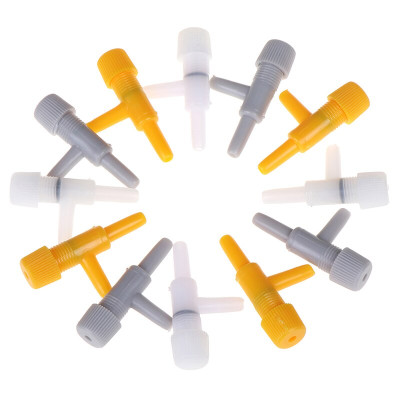 Aquarium Air Controller 02/05/10pcs- 6mm Air Pipe Line Tubing Volume Flow Control Valve - Fish Tank Oxygen Air Pump Volume Flow Control Valve Switch
