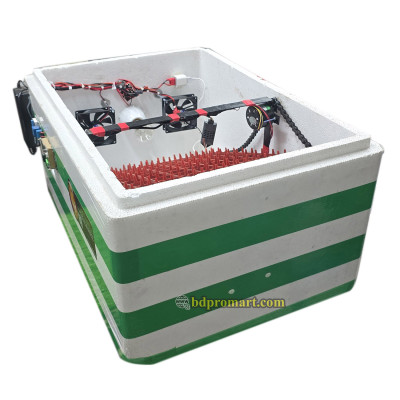 80+80=160 Egg Incubator AC/DC Dual Power with Auto Turning (80 Setter + 80 Hatching = 160 Egg Capacity Incubator)