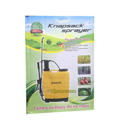 Hand Pumping Agricultural Backpack Sprayer 20L - Garden & Agriculture Water Spray Machine